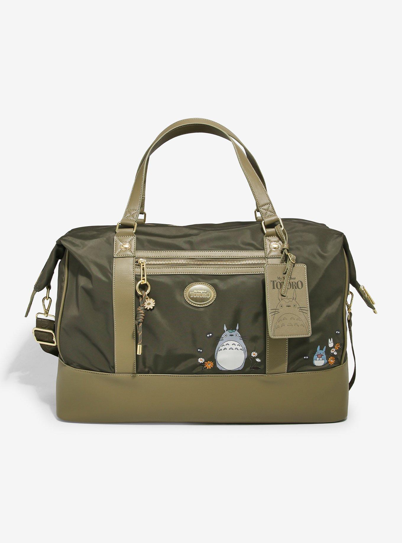 Studio Ghibli® My Neighbor Totoro Olive Green Duffle Bag - BoxLunch Exclusive