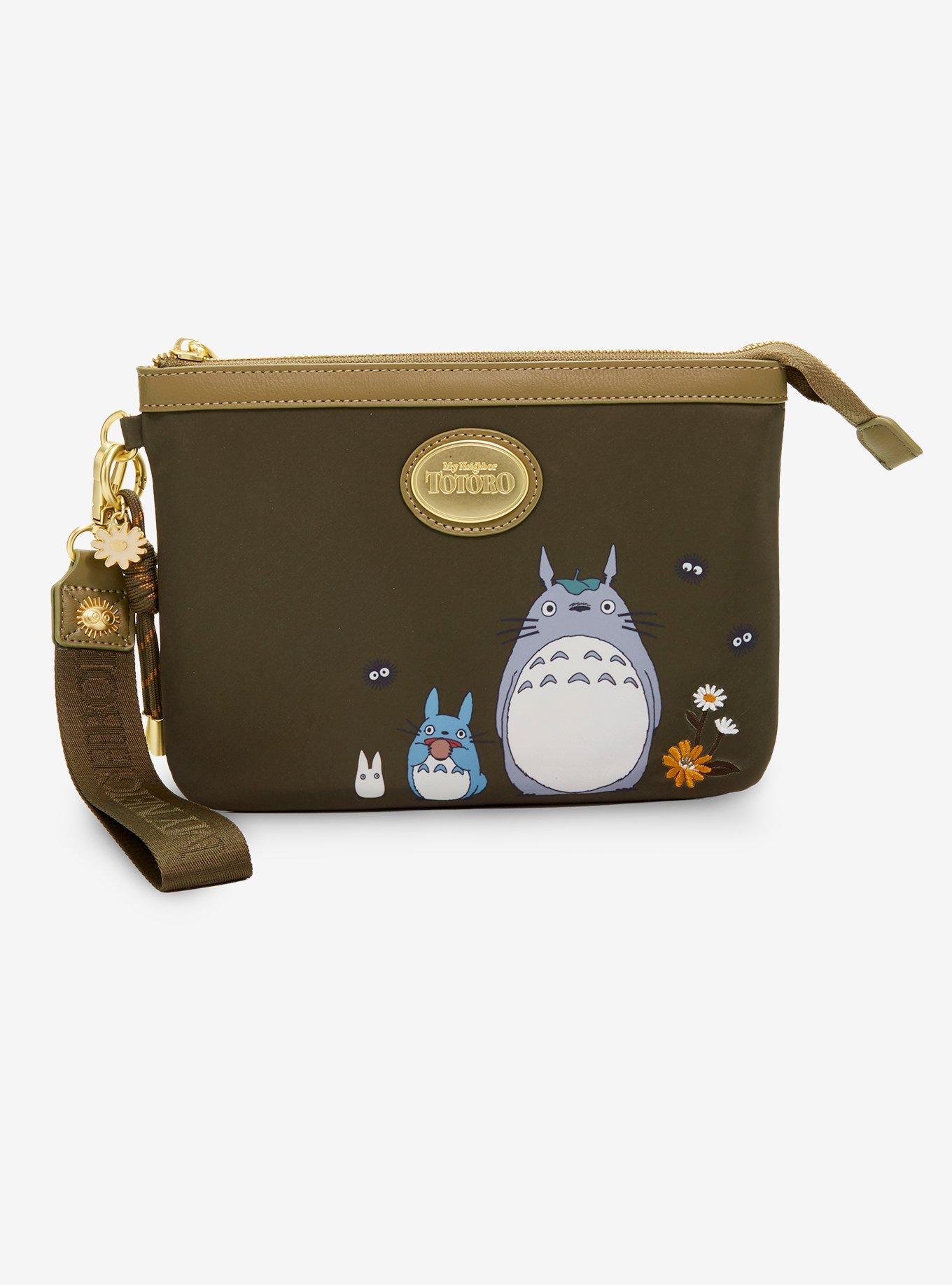Studio Ghibli® My Neighbor Totoro Olive Green Wristlet - BoxLunch Exclusive