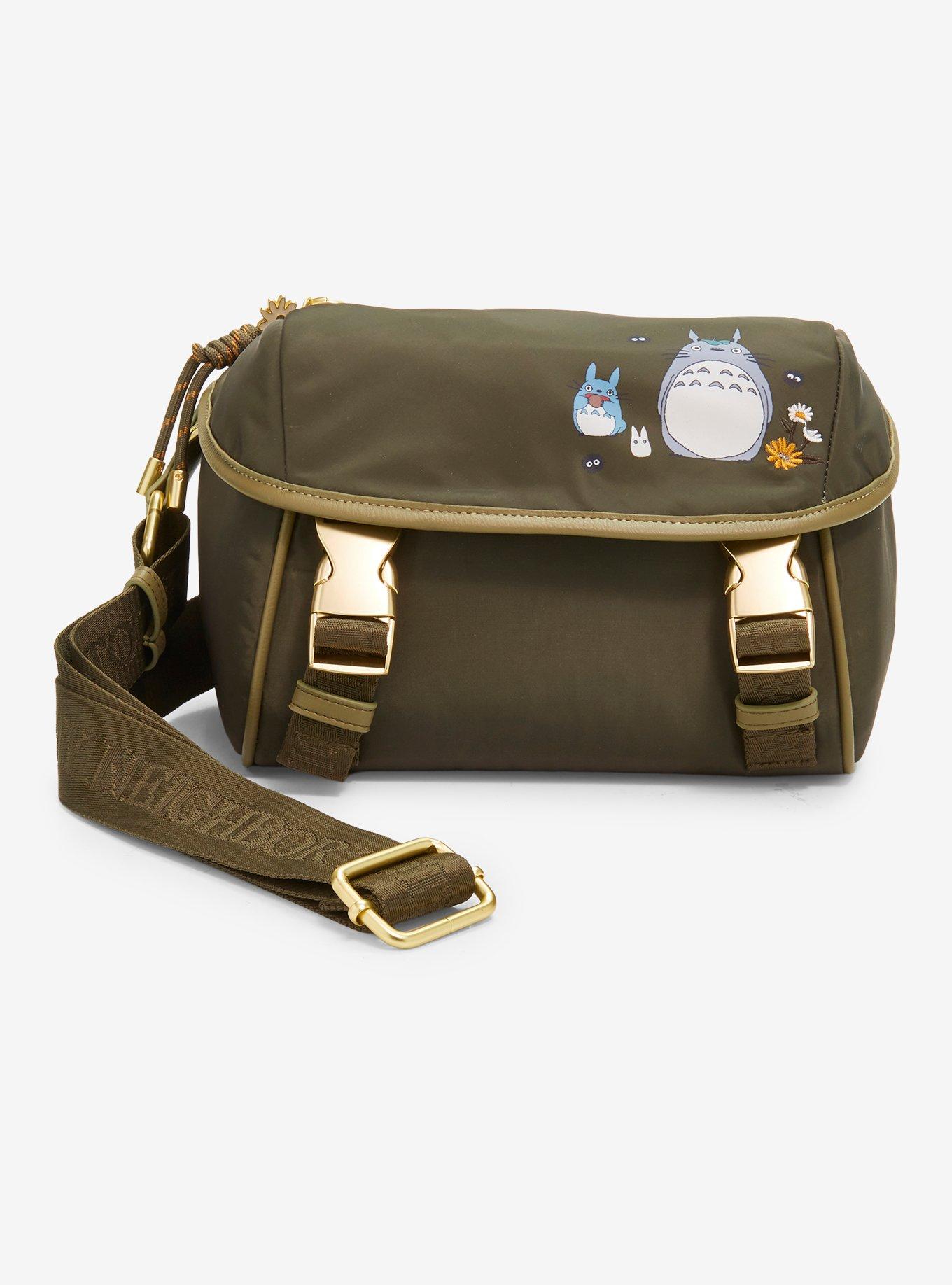 Studio Ghibli® My Neighbor Totoro Olive Green Crossbody Bag - BoxLunch Exclusive