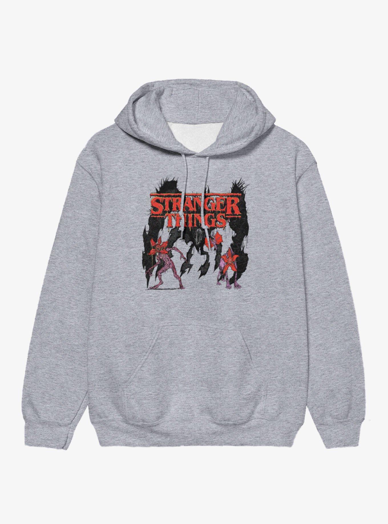 Stranger Things Melting Logo Demogorgons Hoodie, , hi-res