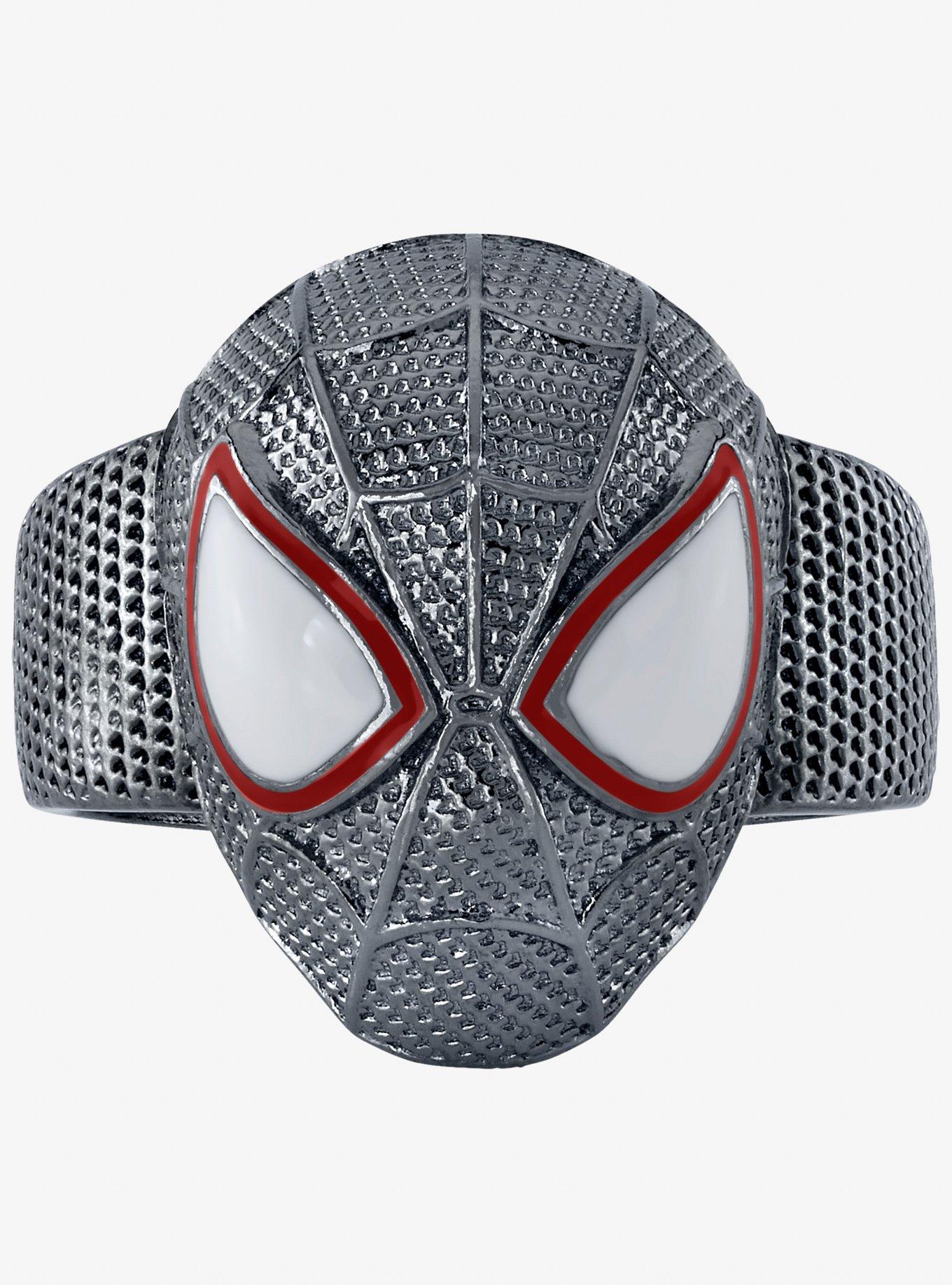 Marvel X Rocklove Spider-Man Miles Morales Mask Ring, , hi-res