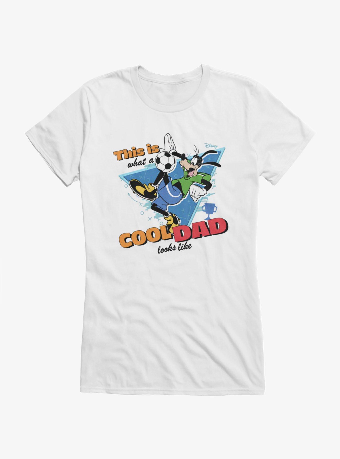 Disney Mickey And Friends What A Cool Dad Looks Like Soccer Goofy Girls T-Shirt, , hi-res