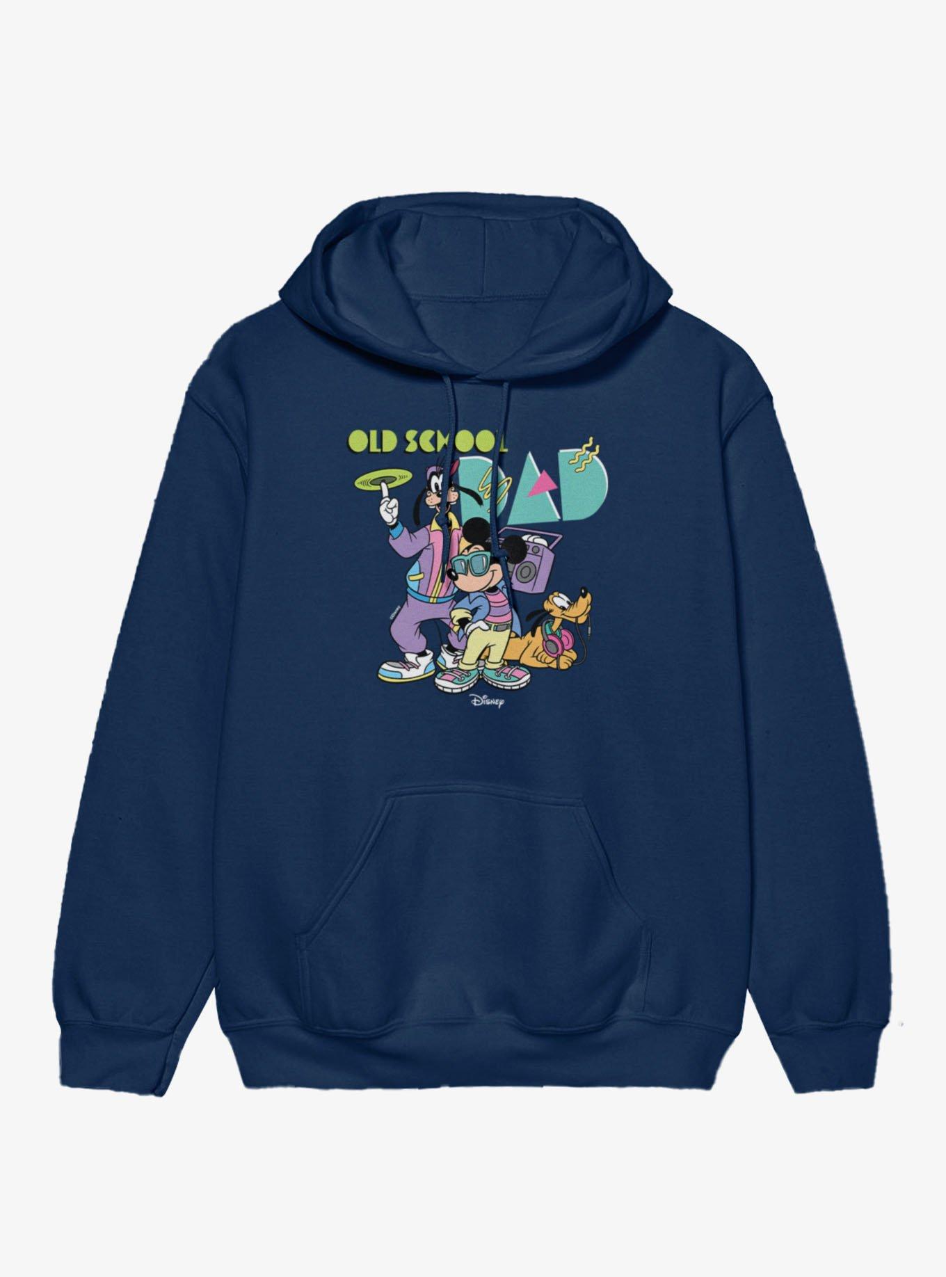 Disney Mickey And Friends Old School 90s Dad Hoodie, , hi-res
