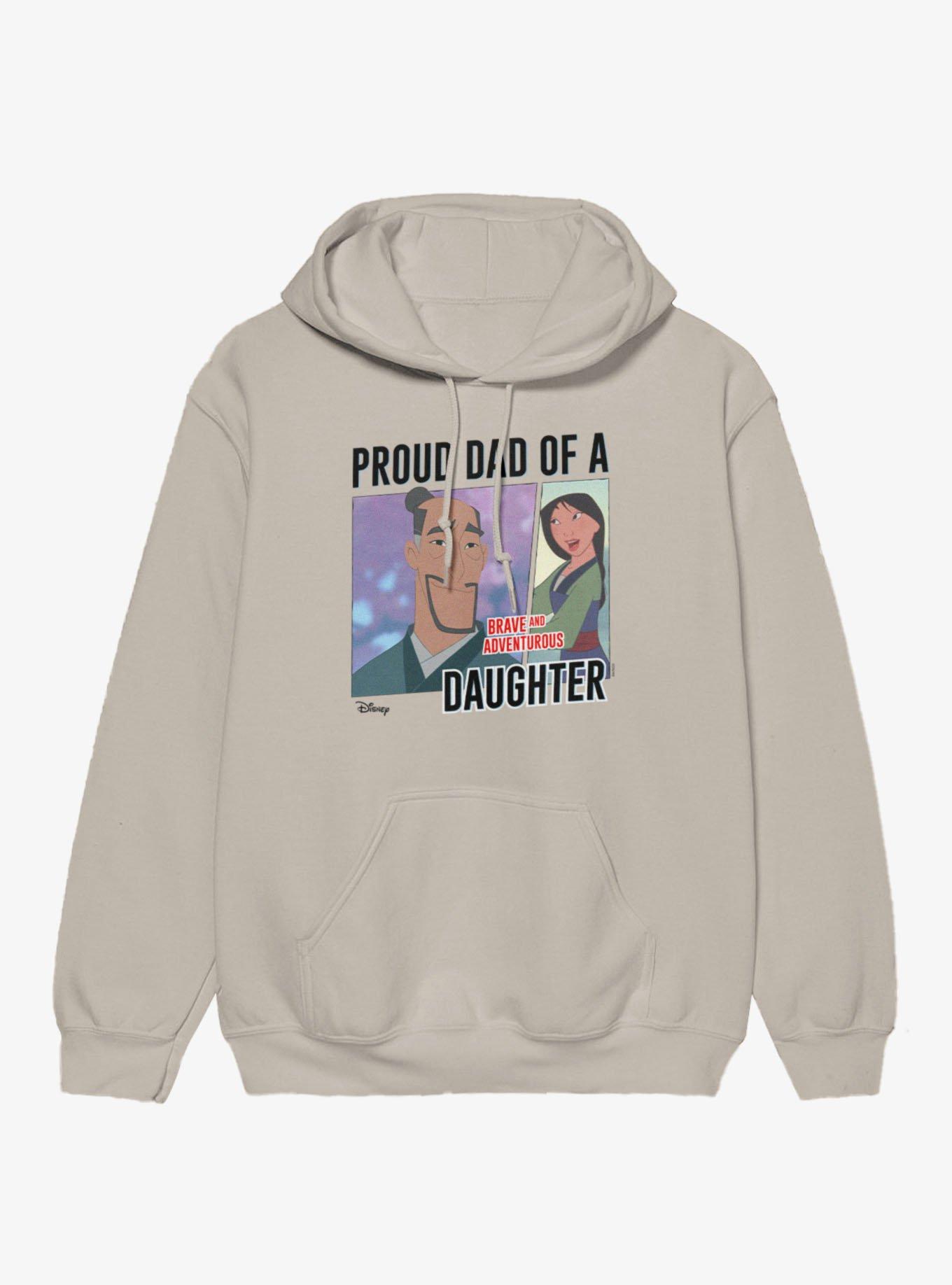 Disney Mulan Proud Dad Of A Brave Daughter Hoodie, , hi-res