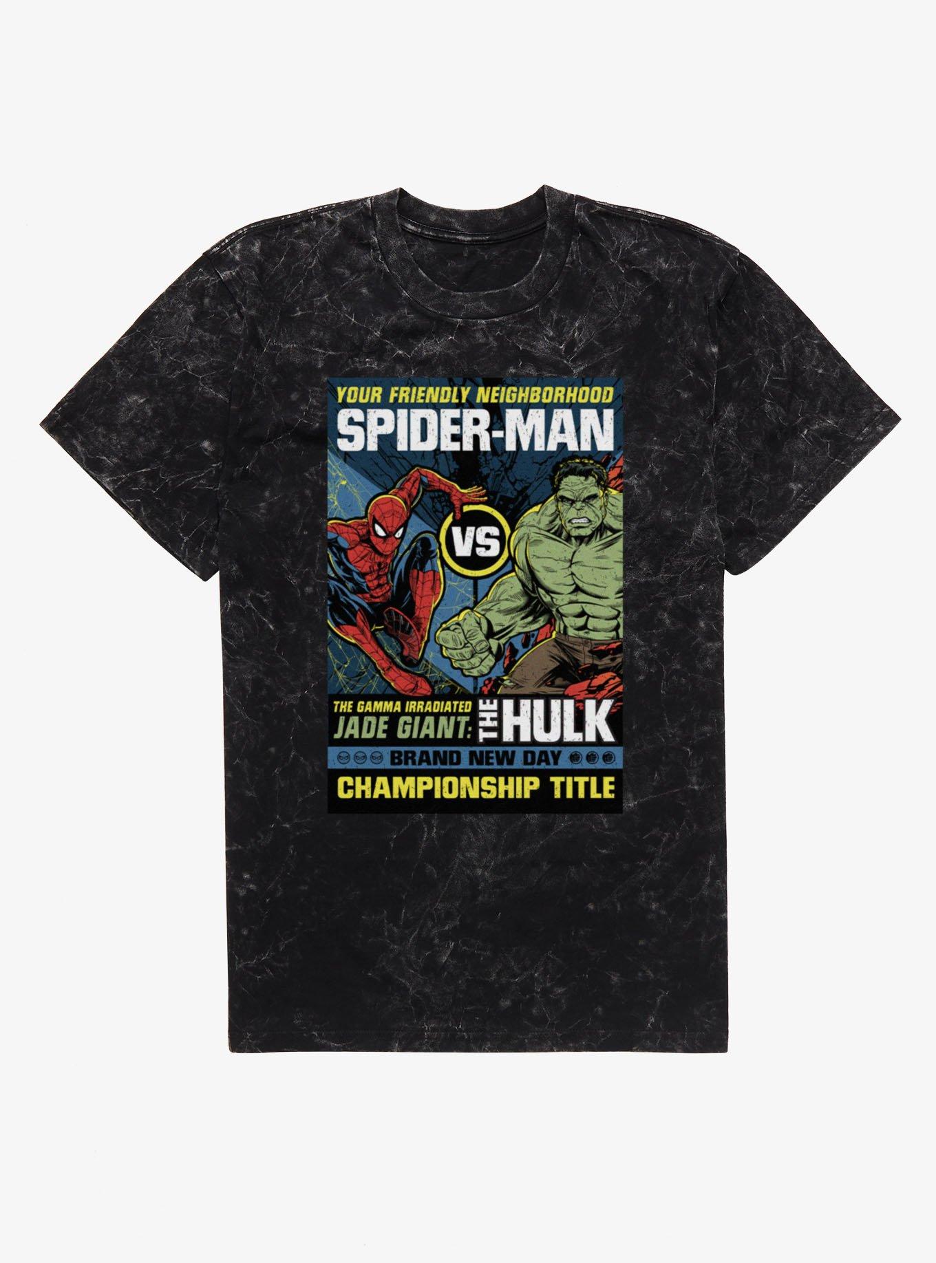 Marvel Spider-Man Brand New Day Hulk Vs Your Friendly Neighborhood Spider-Man Mens T-Shirt, , hi-res