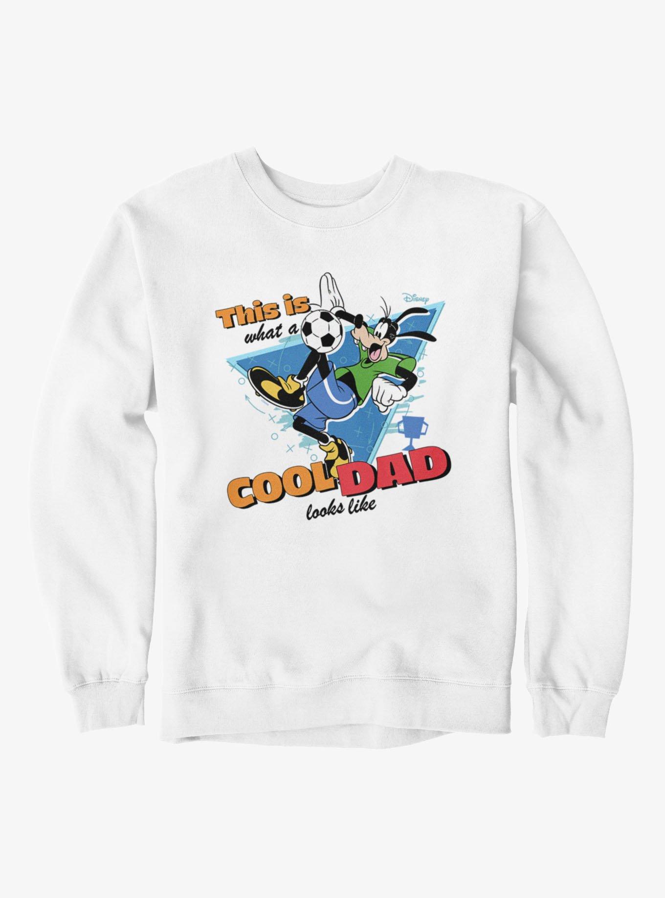 Disney Mickey And Friends What A Cool Dad Looks Like Soccer Goofy Sweatshirt, , hi-res