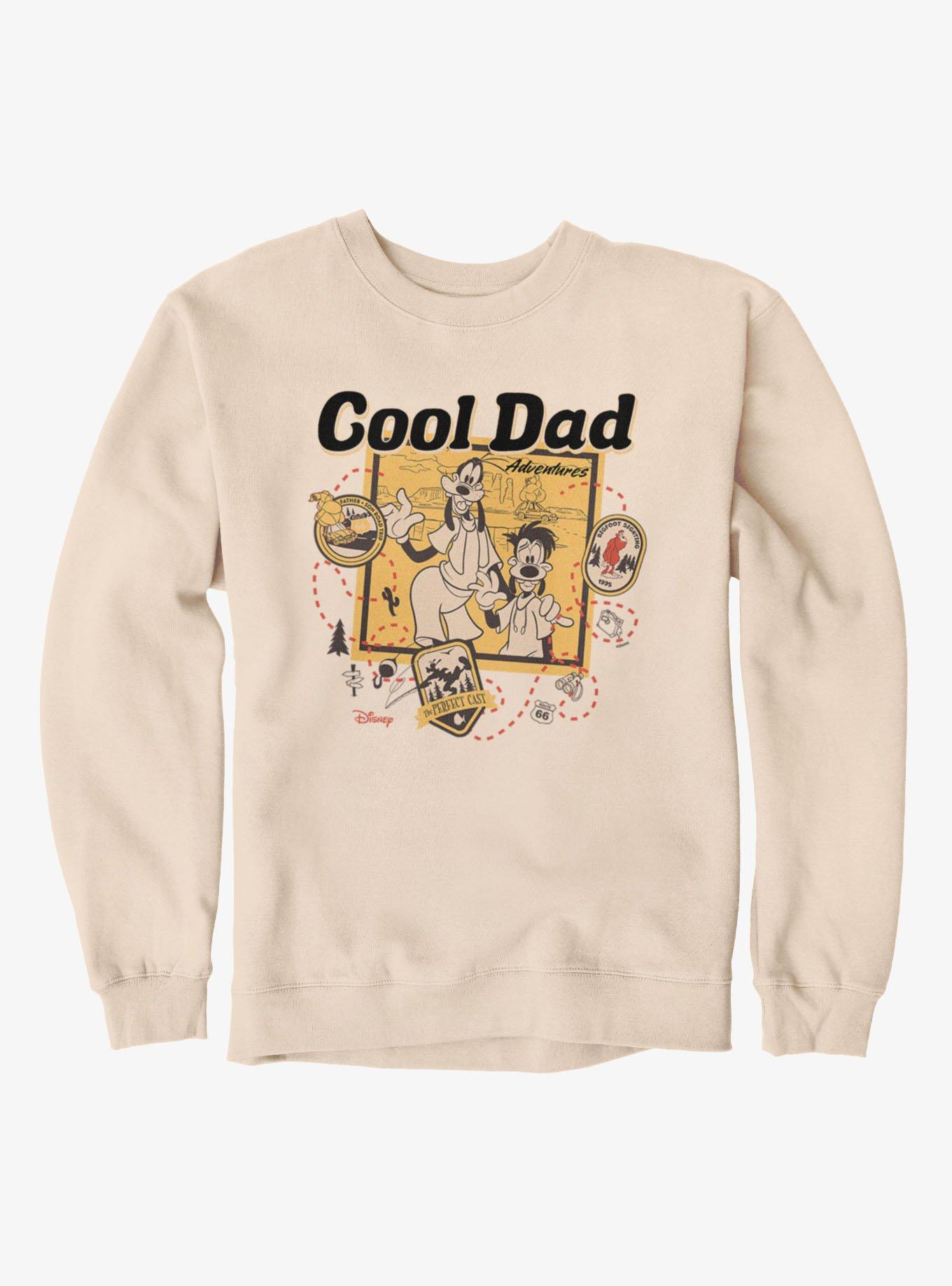 Disney A Goofy Movie Cool Dad Map Sweatshirt, , hi-res