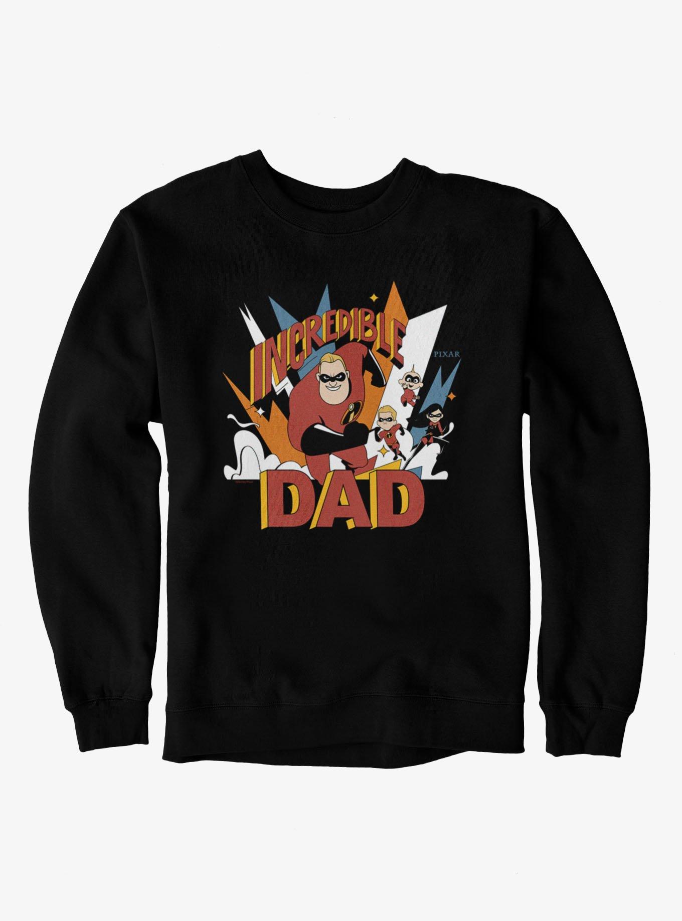 Disney Pixar The Incredibles Dad And Kids Sweatshirt, , hi-res