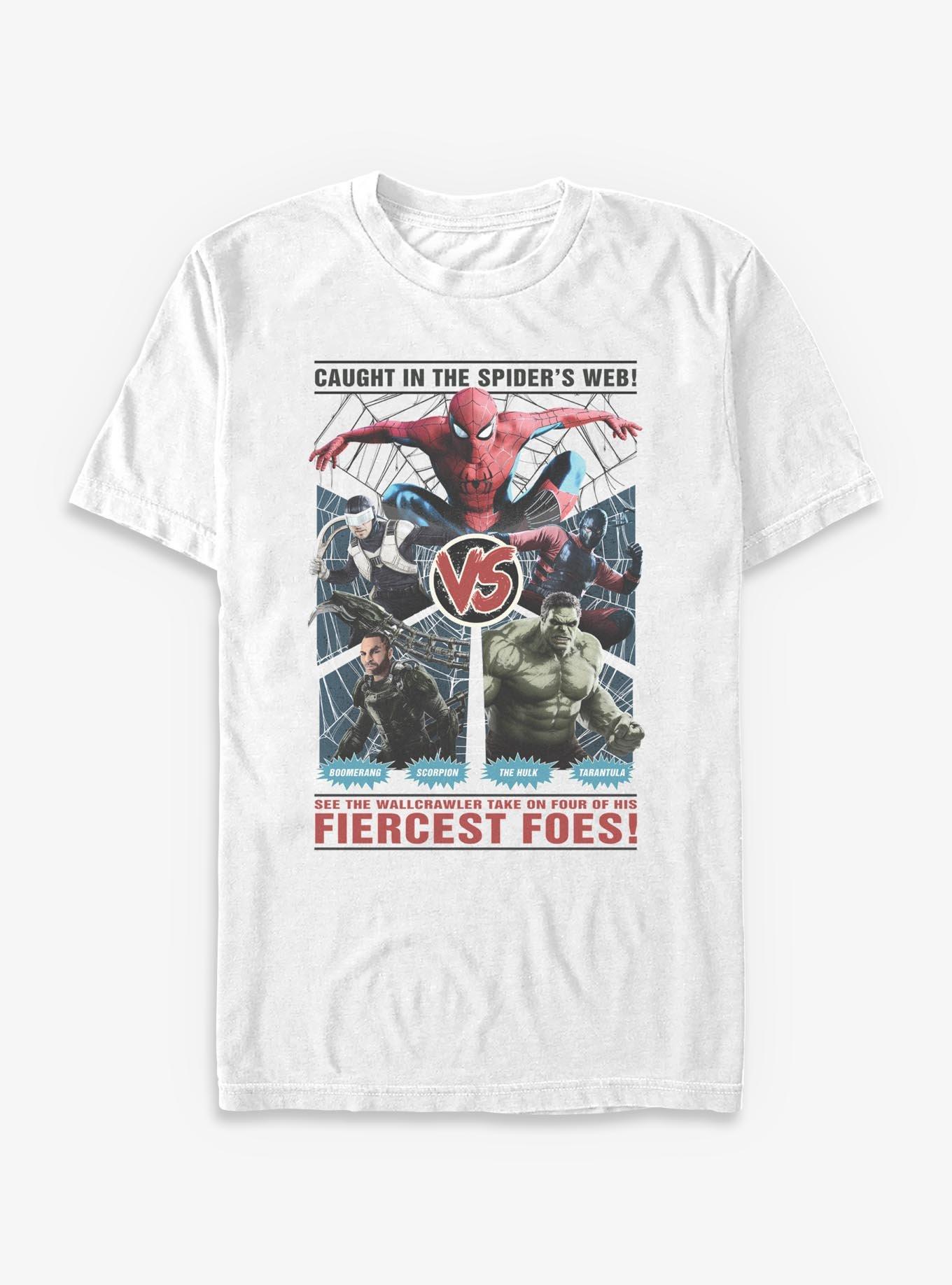 Marvel Spider-Man: Brand New Day Caught In The Spiders Web T-Shirt, , hi-res