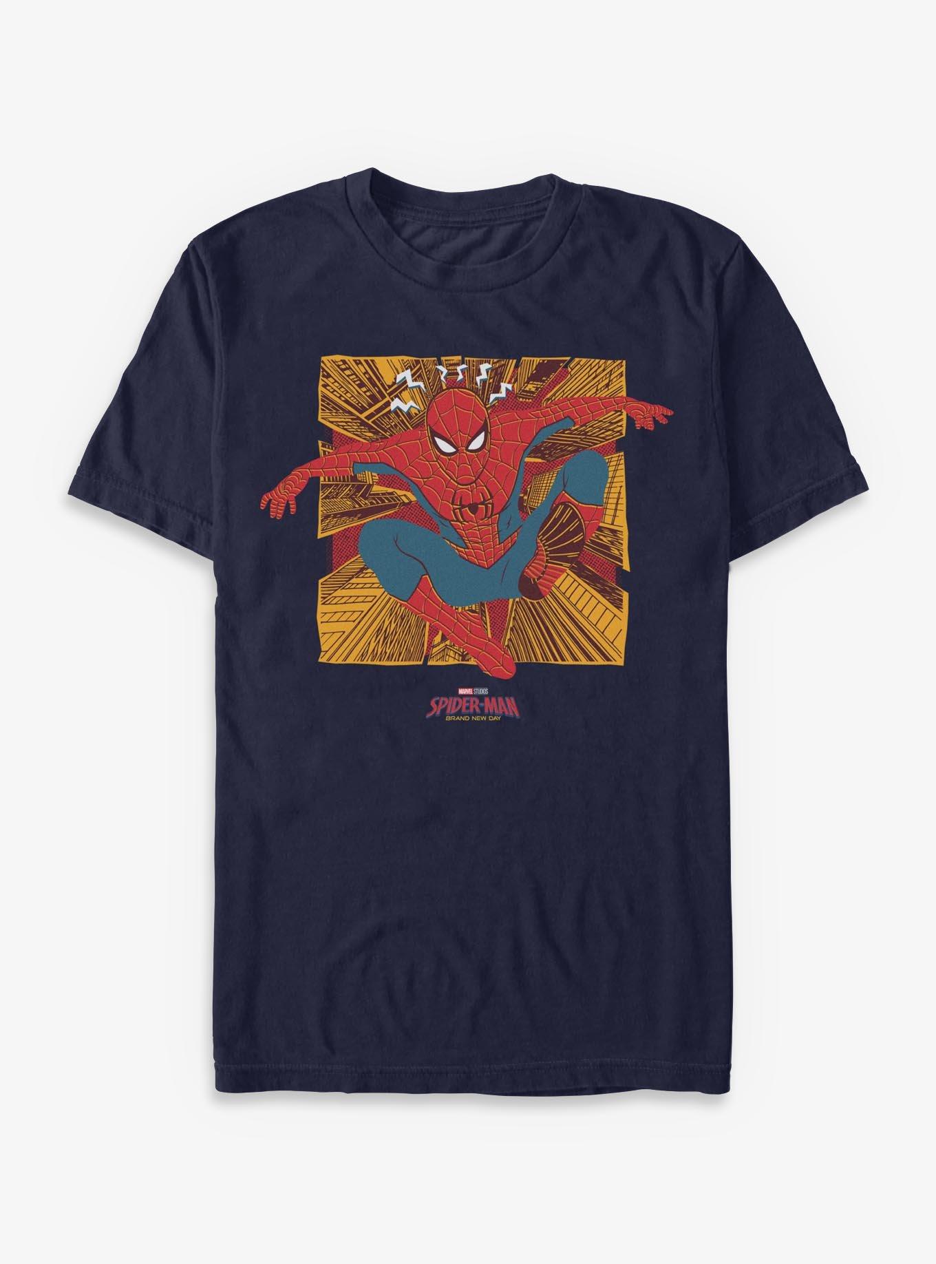 Marvel Spider-Man: Brand New Day Spider Sense In The City T-Shirt, , hi-res
