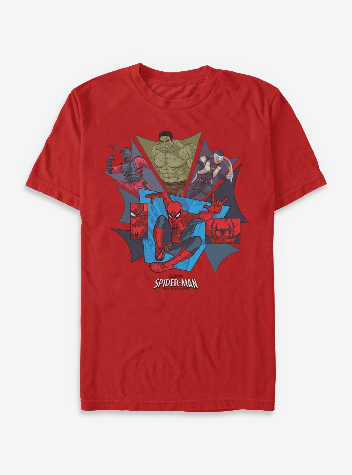 Marvel Spider-Man: Brand New Day Heroes Vs Villains T-Shirt, , hi-res