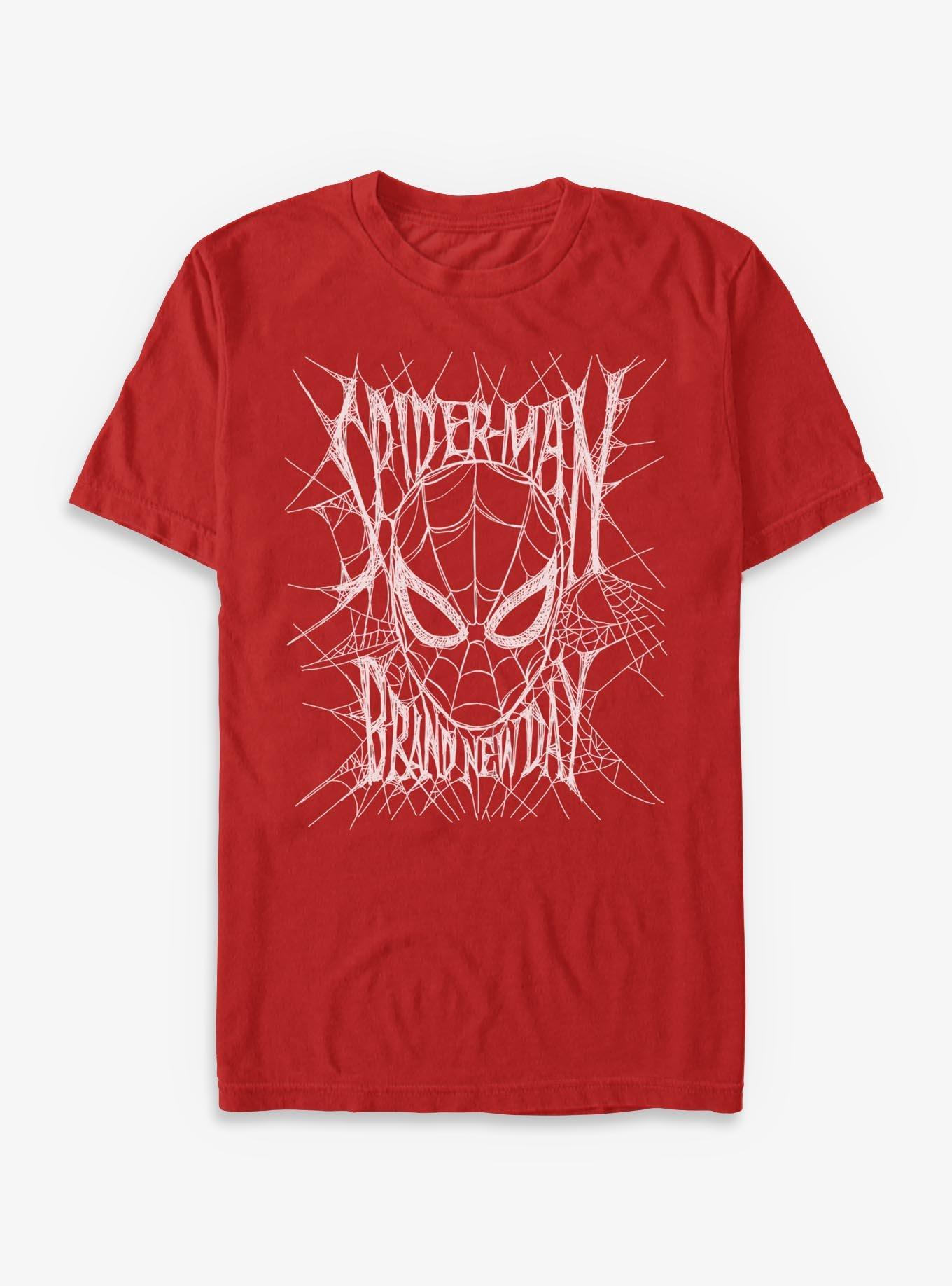 Marvel Spider-Man: Brand New Day Spider-Man Web Silhouette T-Shirt, , hi-res
