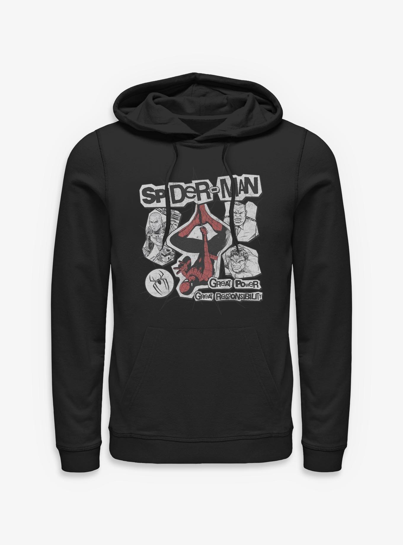 Marvel Spider-Man: Brand New Day Great Power Hoodie Hot Topic Exclusive, , hi-res