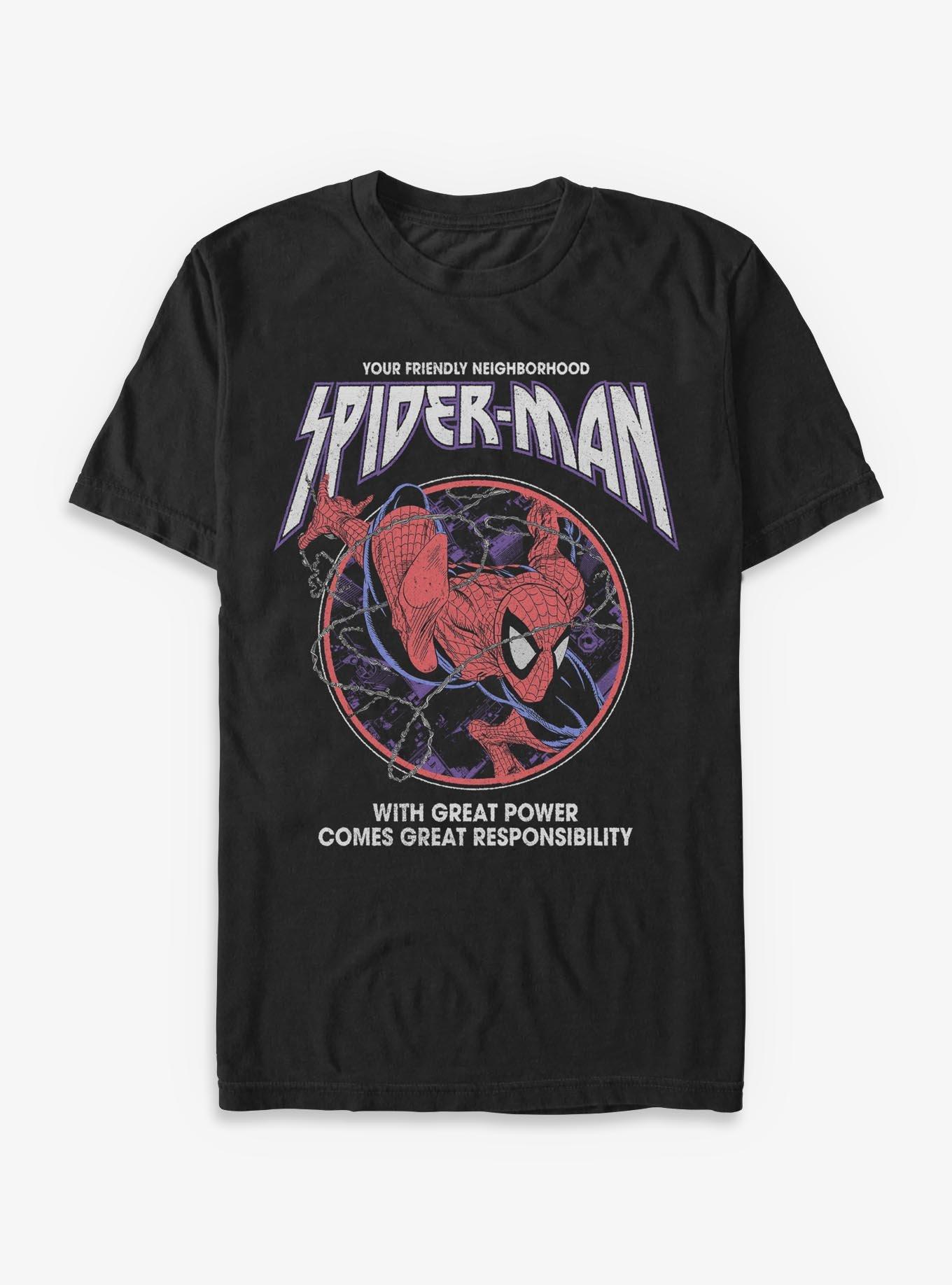 Marvel Spider-Man Your Friendly Neighborhood T-Shirt Hot Topic Exclusive, , hi-res