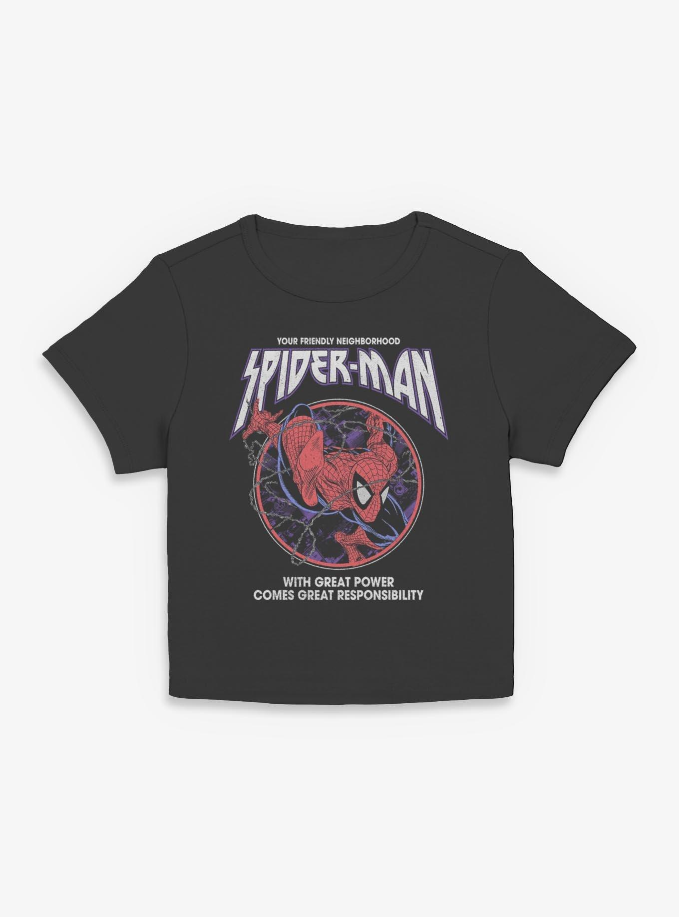 Marvel Spider-Man Your Friendly Neighborhood Girls Baby T-Shirt Hot Topic Exclusive, , hi-res