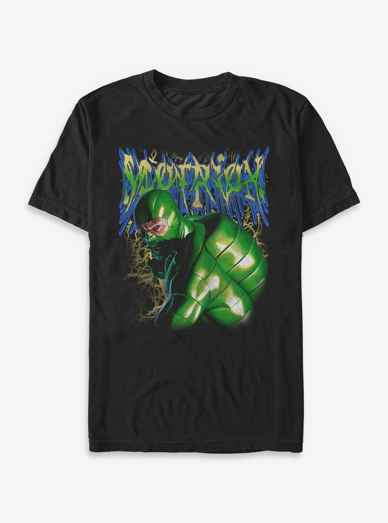 Marvel Spider-Man Scorpion Lightning T-Shirt Hot Topic Exclusive, , hi-res
