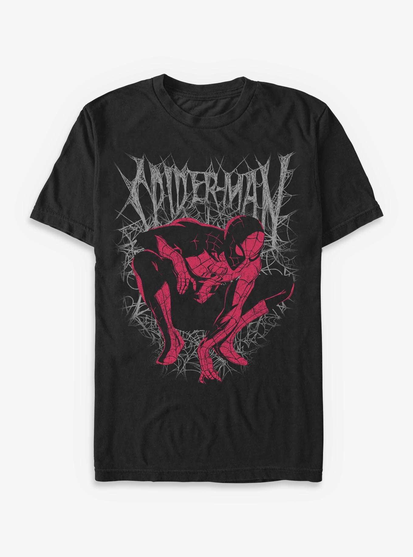 Marvel Spider-Man: Brand New Day In The Shadows T-Shirt Hot Topic Exclusive, , hi-res