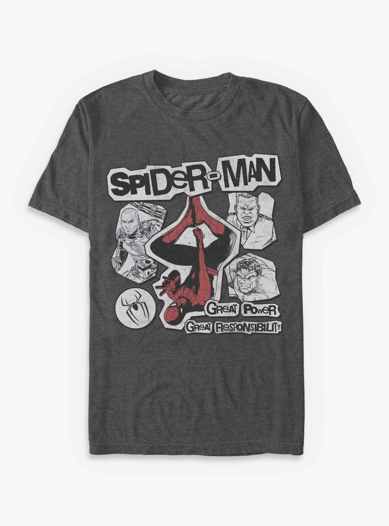 Marvel Spider-Man: Brand New Day Great Power T-Shirt Hot Topic Exclusive, , hi-res