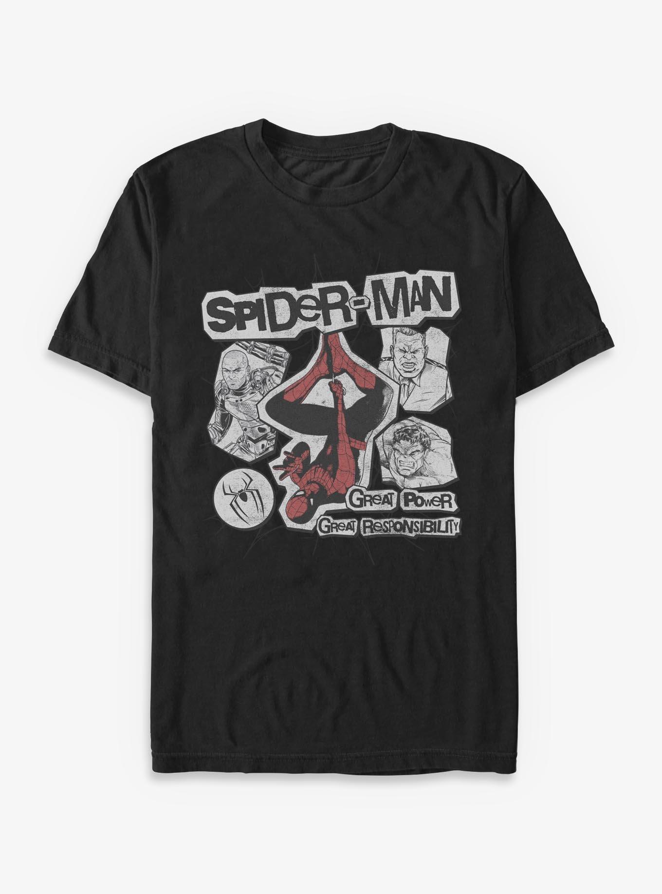 Marvel Spider-Man: Brand New Day Great Power T-Shirt Hot Topic Exclusive, , hi-res
