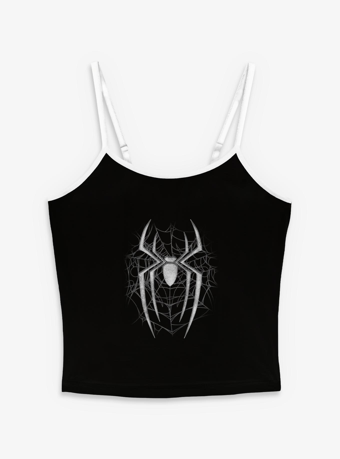 Marvel Spider-Man: Brand New Day Dark Spiderweb Girls Cami Hot Topic Exclusive, , hi-res