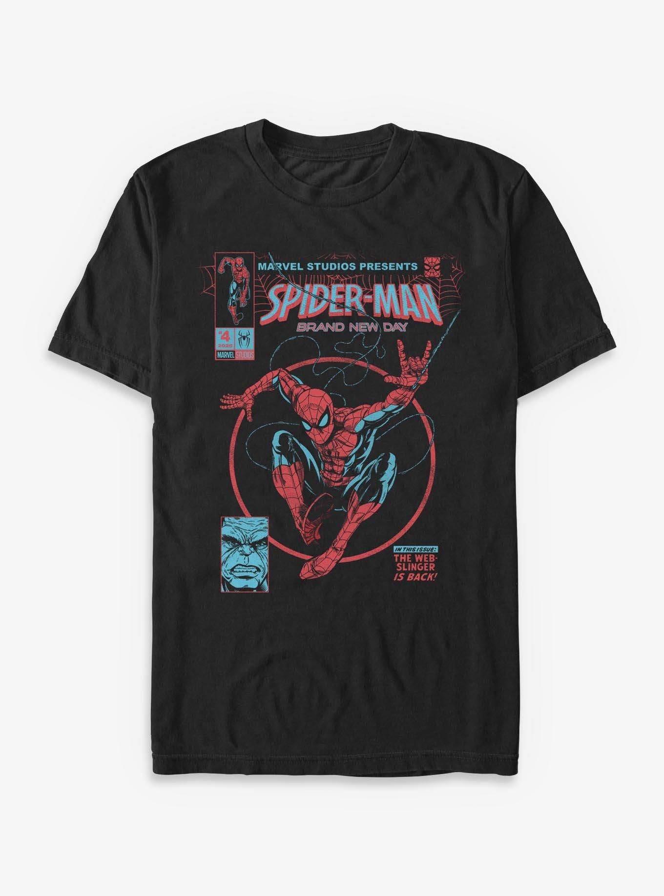 Marvel Spider-Man: Brand New Day Web Slinger T-Shirt Hot Topic Exclusive, , hi-res
