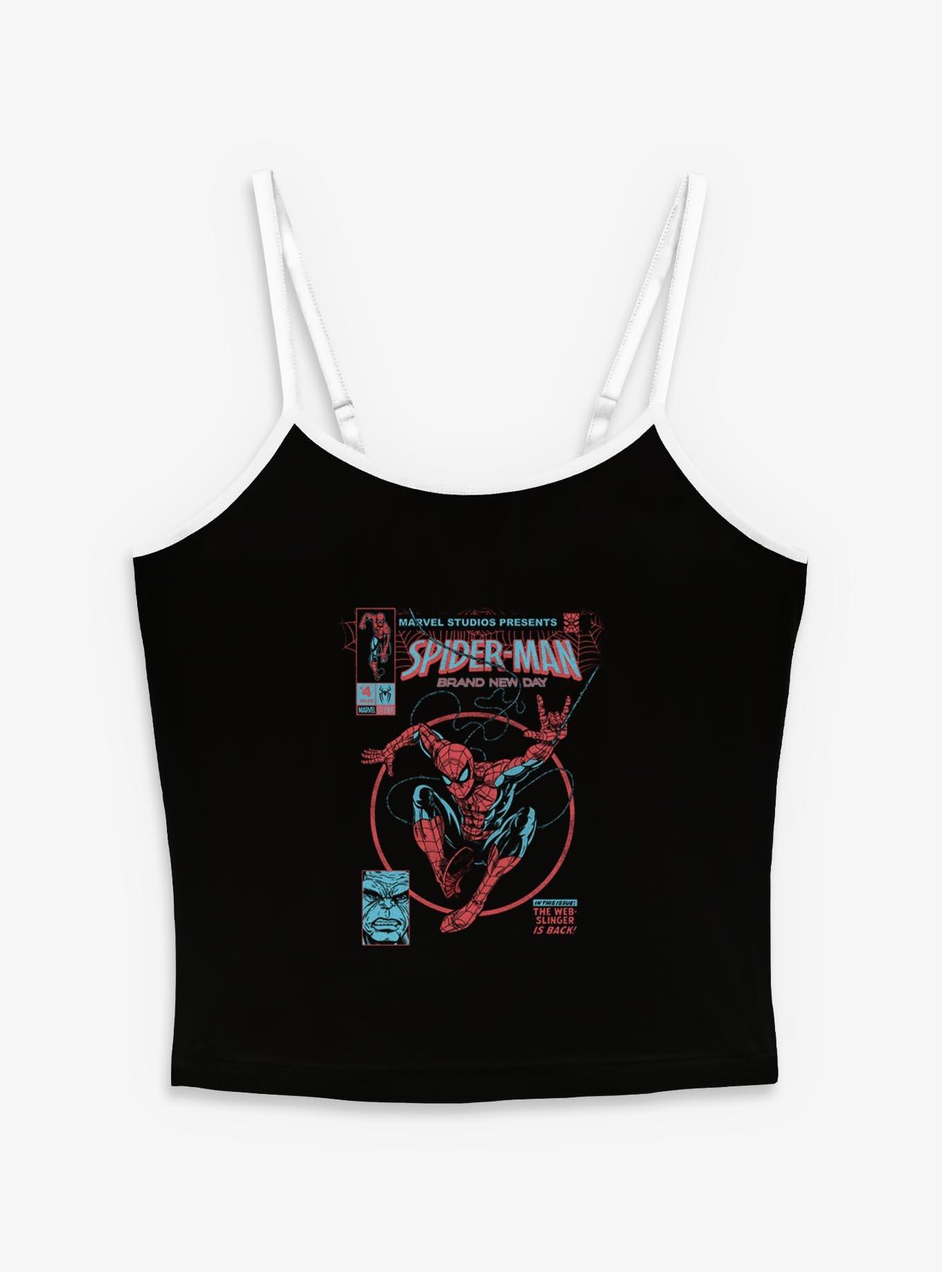 Marvel Spider-Man: Brand New Day Web Slinger Girls Cami Hot Topic Exclusive, , hi-res