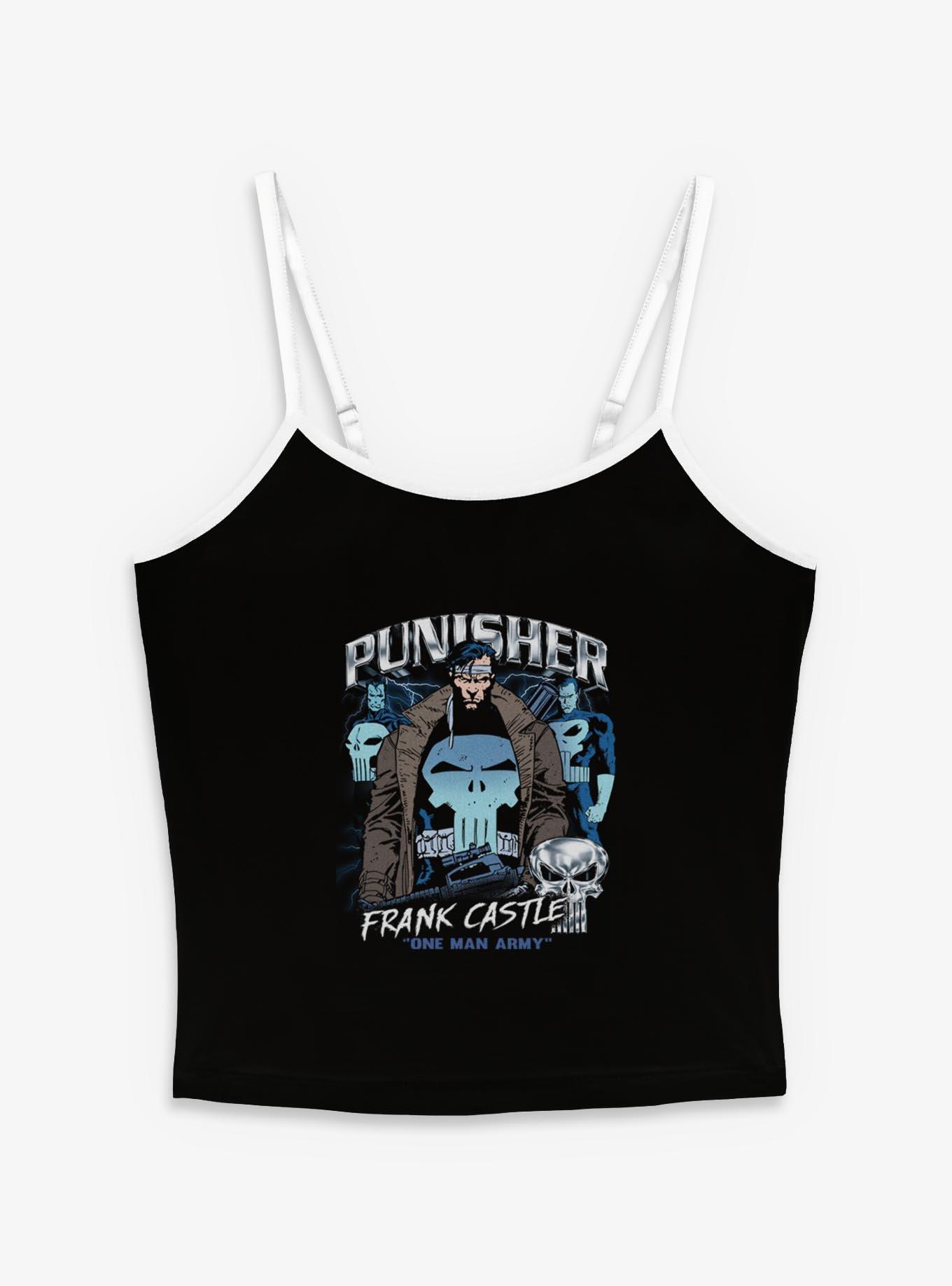 Marvel Punisher Collage Girls Cami Hot Topic Exclusive, , hi-res