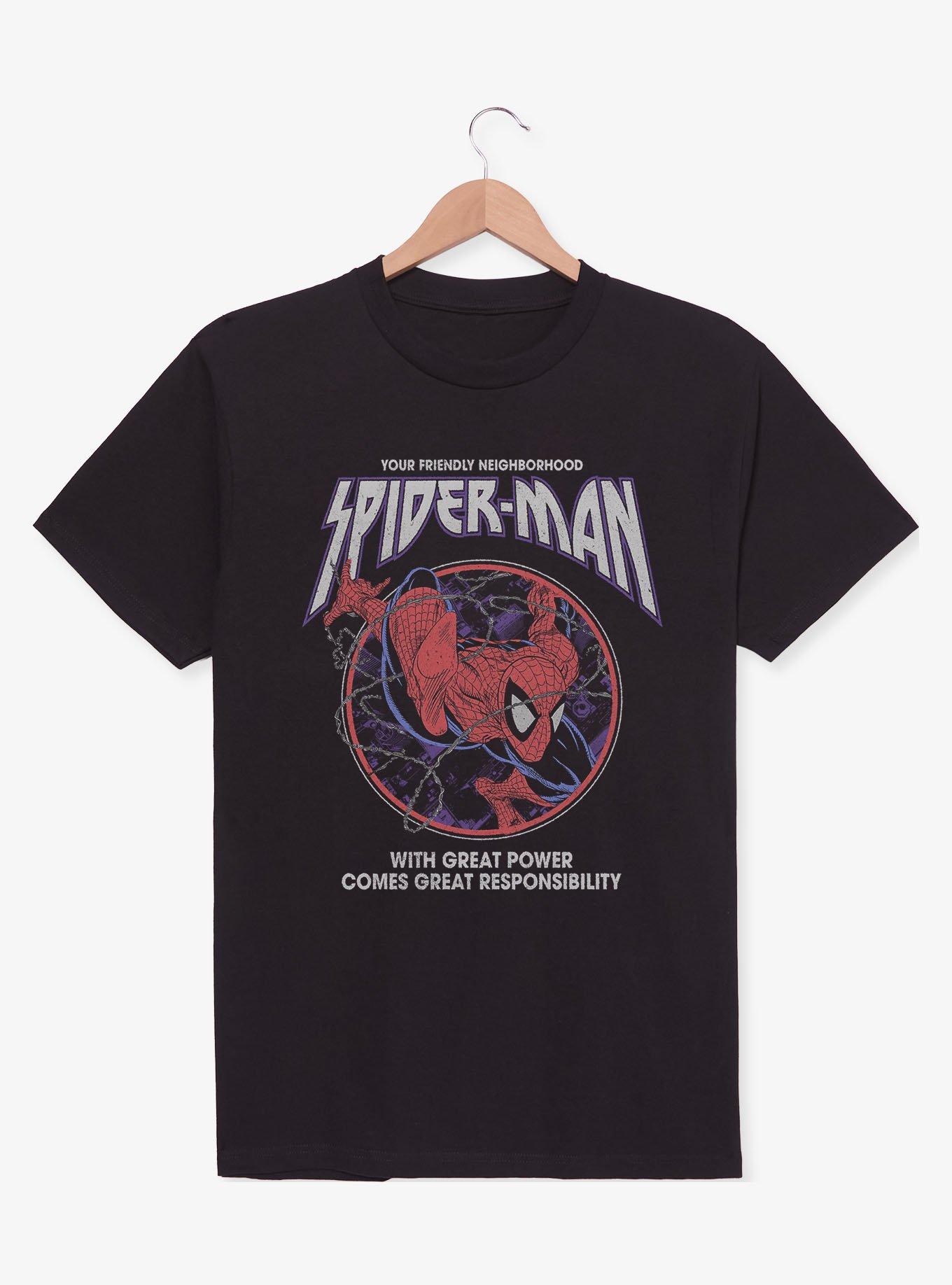 Marvel Venom  Great Power Great Responsibility T-Shirt Box Lunch Exclusives, , hi-res