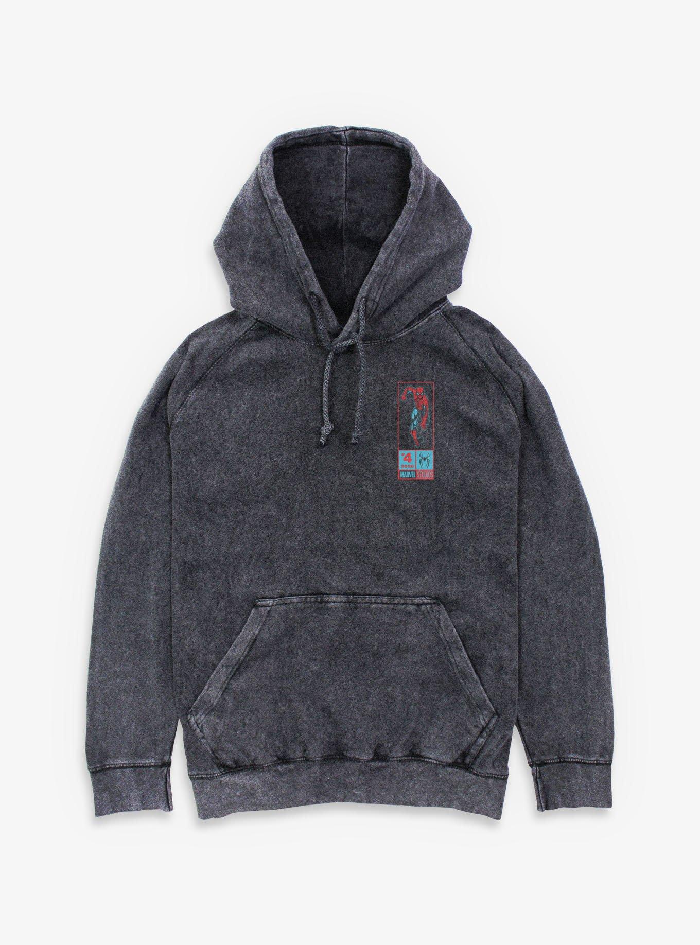 Marvel Spider-Man: Brand New Day  Brand New Day Comic Mineral Wash Hoodie Box Lunch Exclusives, , hi-res