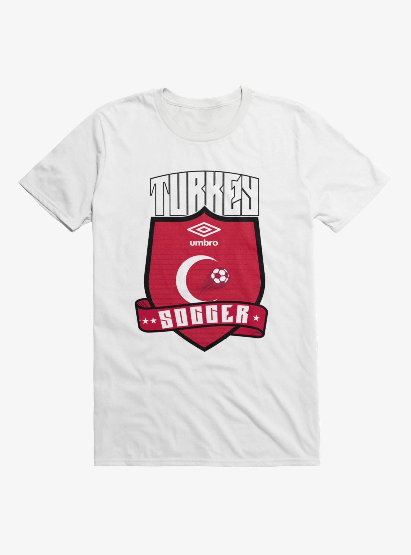 Umbro Soccer Turkey Ribbon Shield Crest T-Shirt, , hi-res