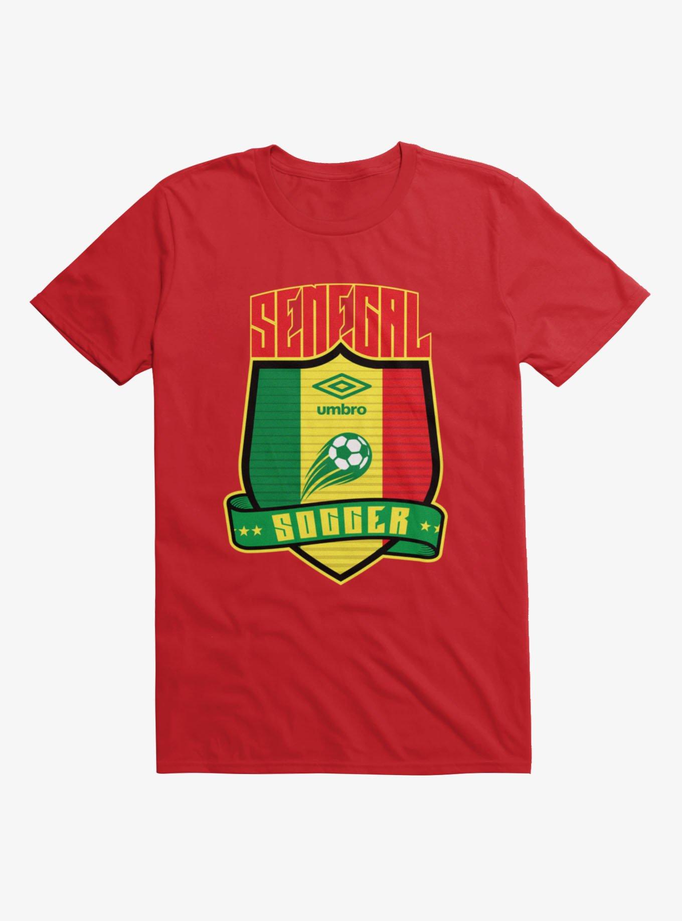 Umbro Soccer Senegal Ribbon Shield Crest T-Shirt, , hi-res