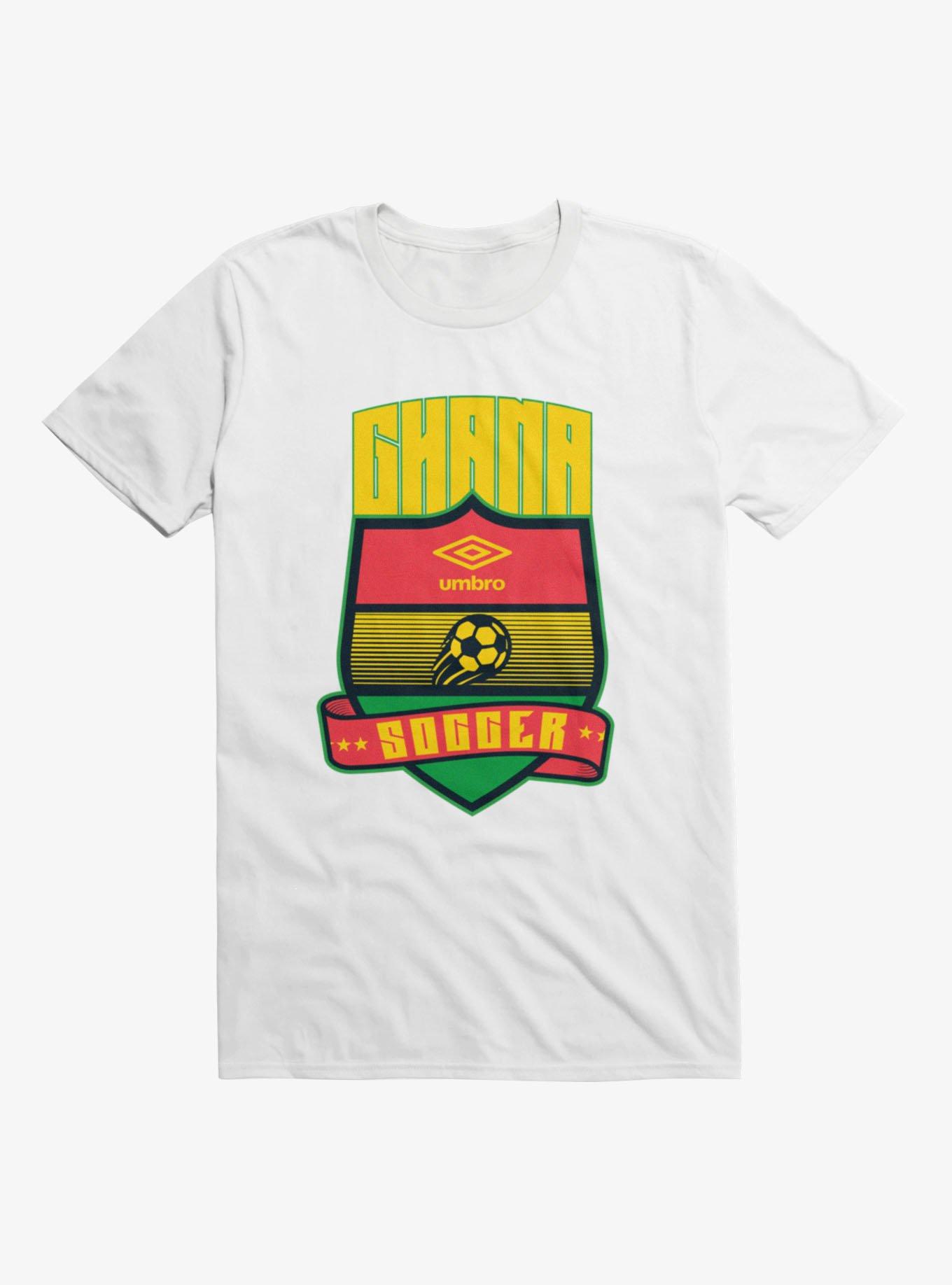 Umbro Soccer Ghana Ribbon Shield Crest T-Shirt, , hi-res