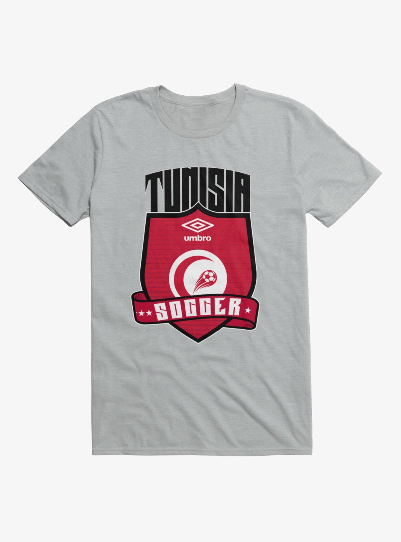 Umbro Soccer Tunisia Ribbon Shield Crest T-Shirt, , hi-res