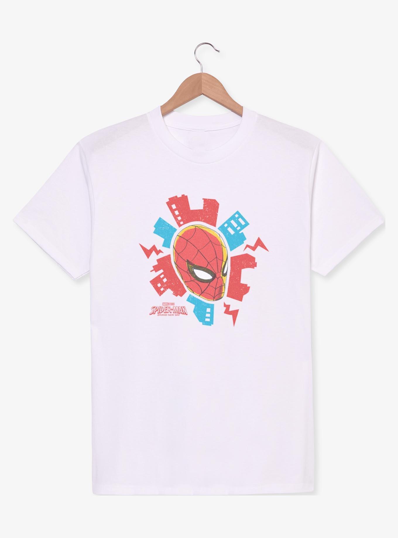 Marvel Spider-Man: Brand New Day City And Head T-Shirt, , hi-res
