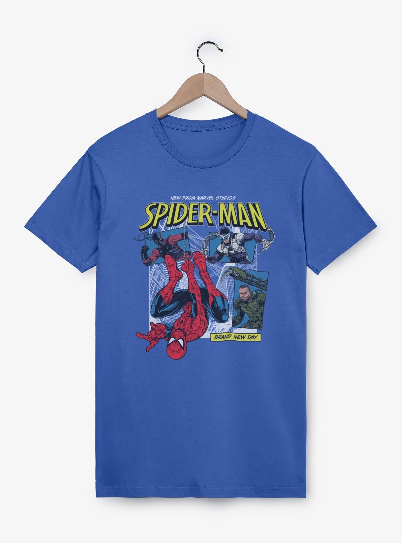 Marvel Spider-Man: Brand New Day Poster Panels T-Shirt, , hi-res