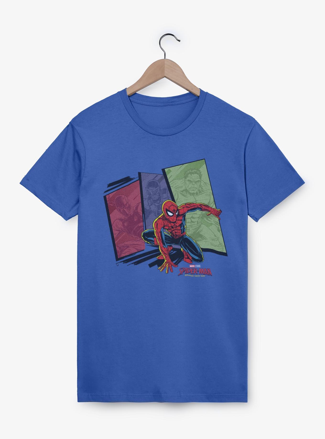 Marvel Spider-Man: Brand New Day Villians Panels T-Shirt, , hi-res