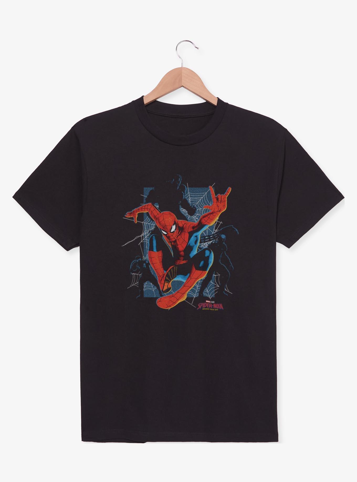 Marvel Spider-Man: Brand New Day Spiderman And Villians Silhouettes T-Shirt, , hi-res