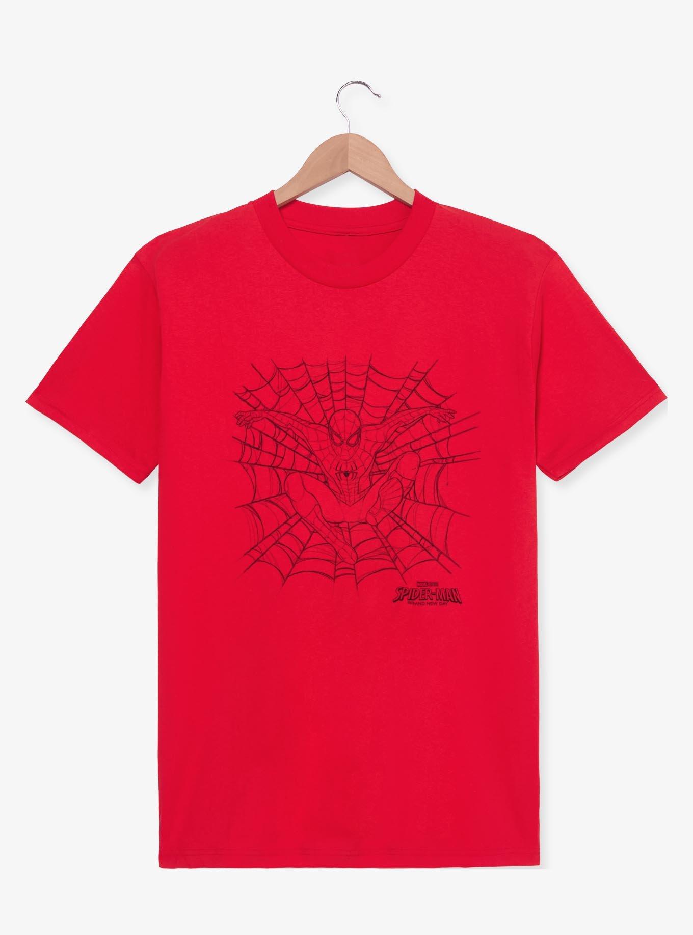 Marvel Spider-Man: Brand New Day Spiderman And Web T-Shirt