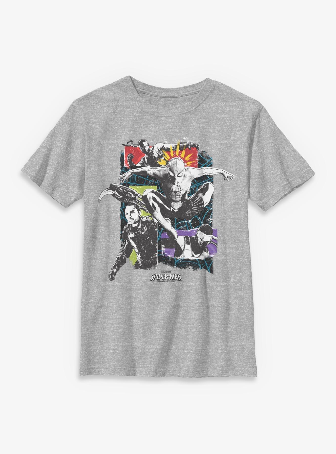 Marvel Spider-Man: Brand New Day Spiderman And Villians Youth T-Shirt, , hi-res