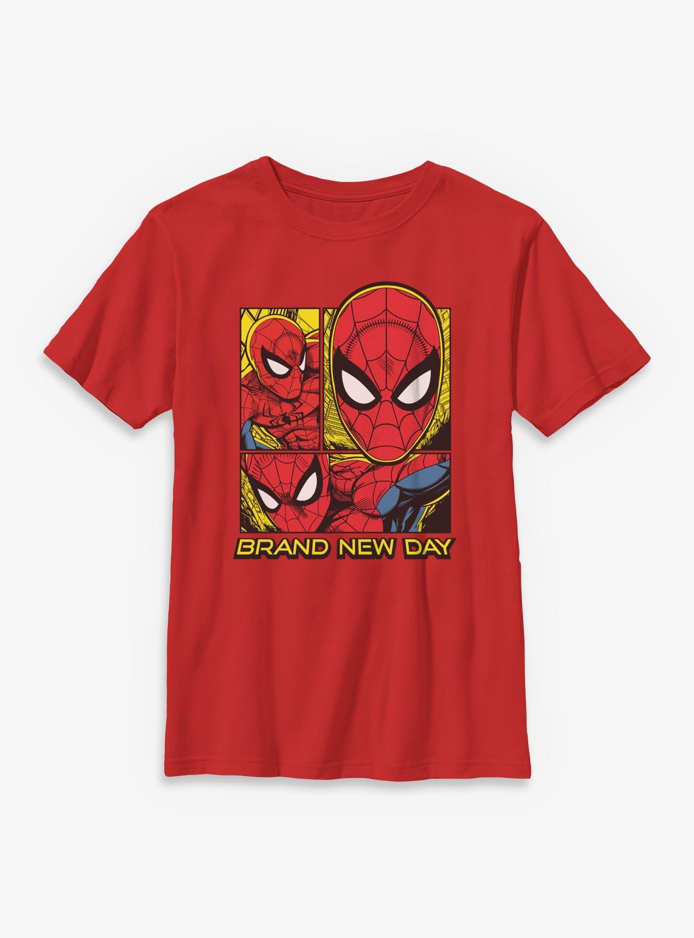 Marvel Spider-Man: Brand New Day Brand New Day Panels Youth T-Shirt, , hi-res