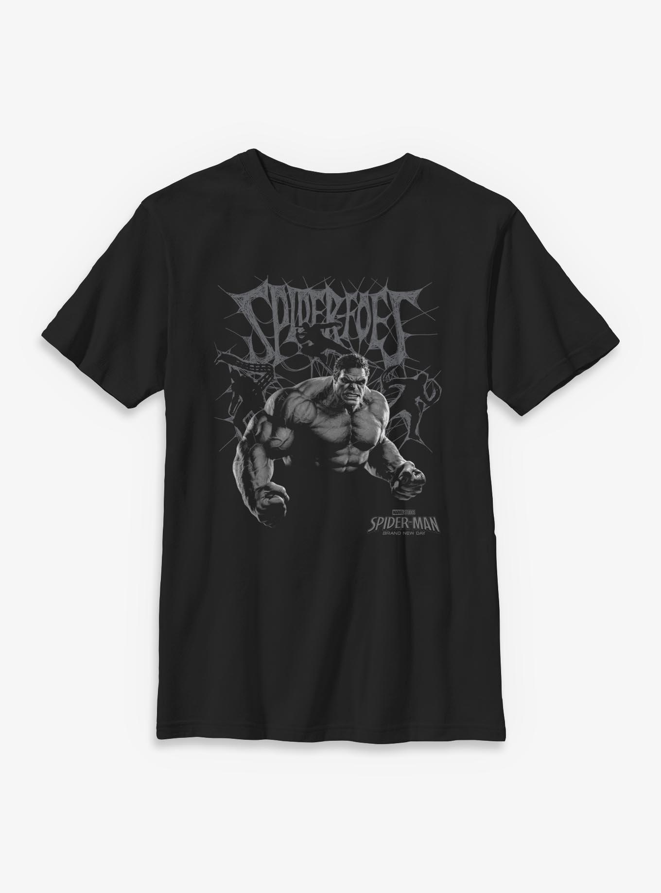 Marvel Spider-Man: Brand New Day Spider Foes Hulk Silhouettes Youth T-Shirt, , hi-res