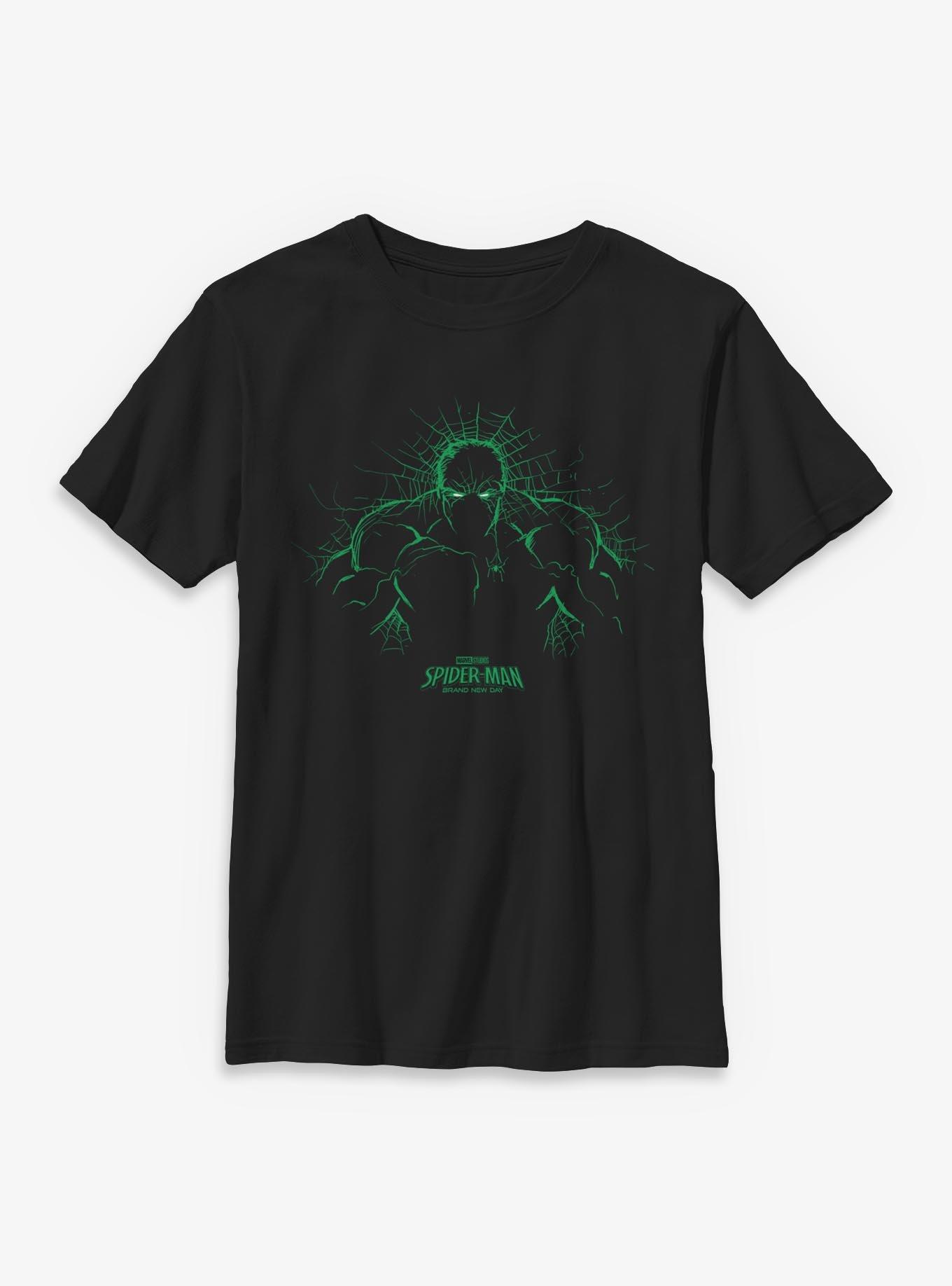 Marvel Spider-Man: Brand New Day Hulk Web Silhouette Youth T-Shirt, , hi-res