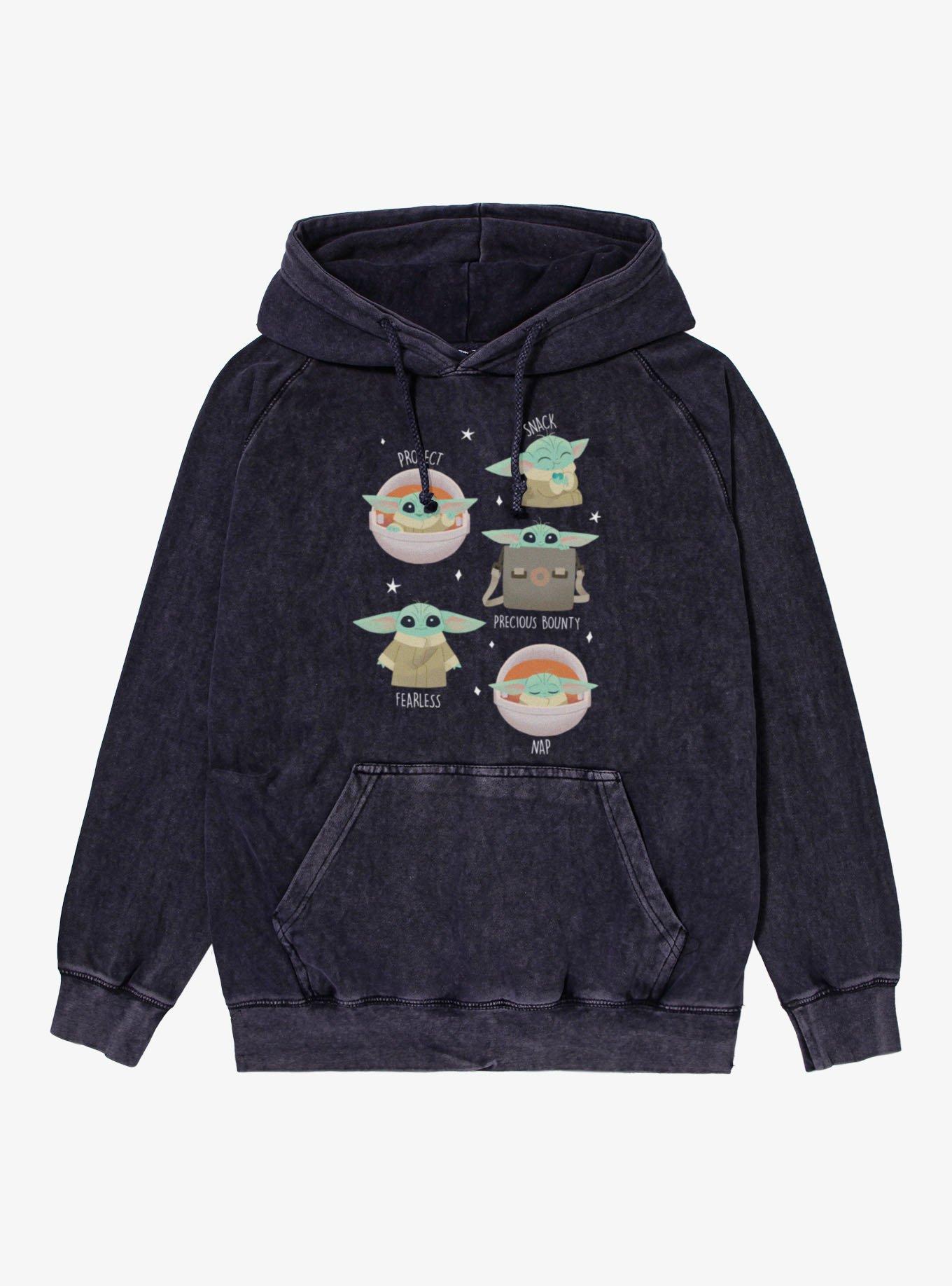 Star Wars Life Of Grogu Mineral Wash Hoodie, , hi-res
