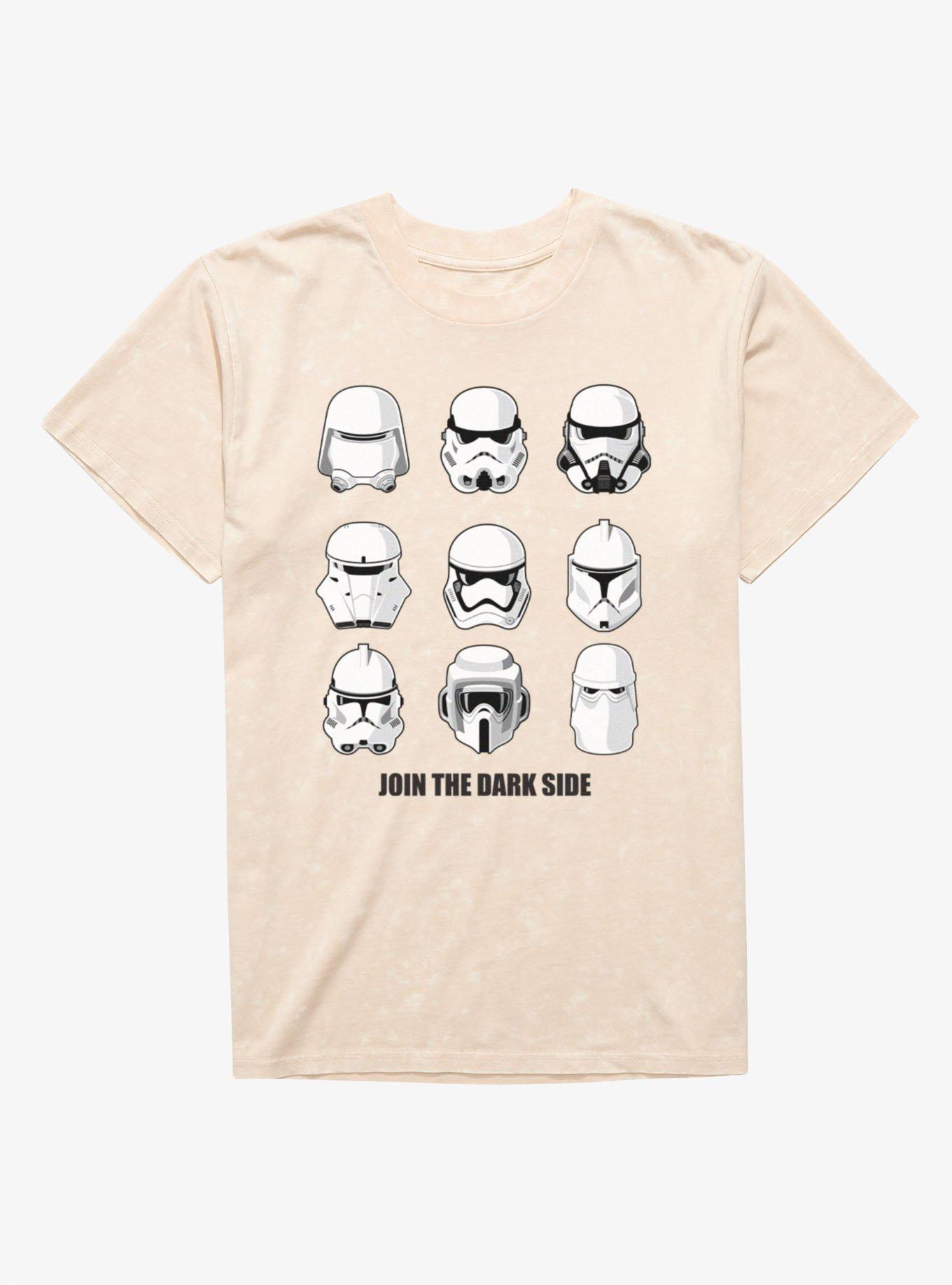 Star Wars Trooper Helmets Mineral Wash T-Shirt, , hi-res