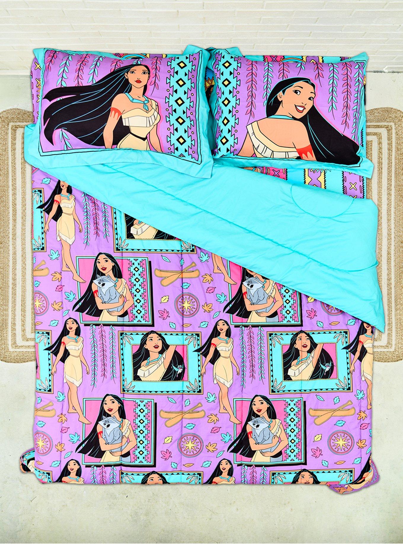 Disney Pocahontas Retro Full/Queen Comforter Set - BoxLunch Exclusive, , hi-res