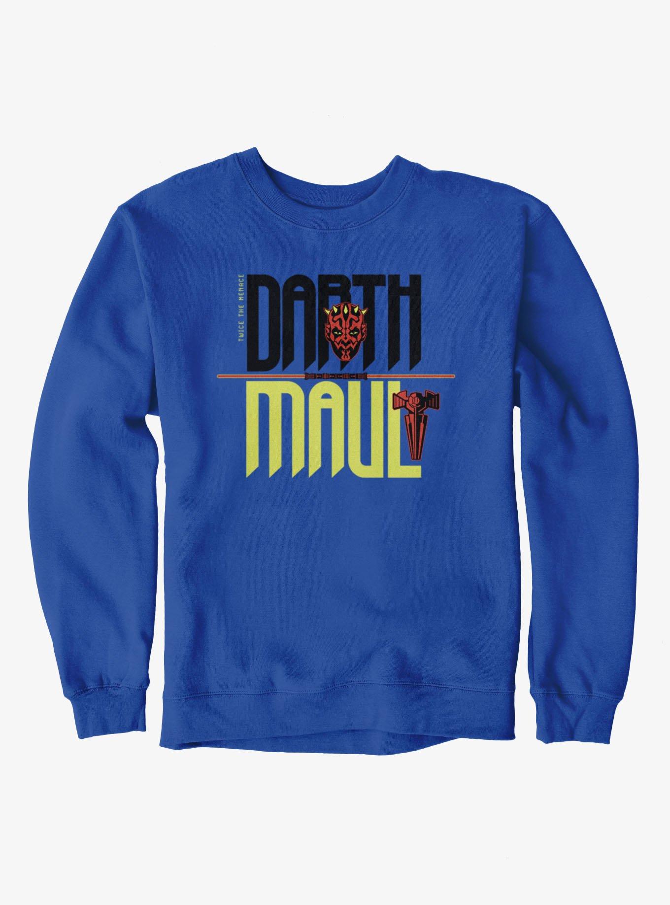 Star Wars Darth Maul Twice The Menace Sweatshirt