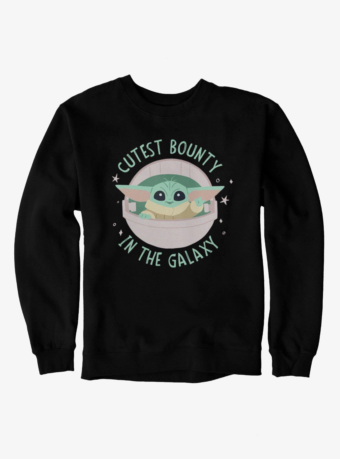 Star Wars Grogu Cutest Bounty In Galaxy Sweatshirt, , hi-res