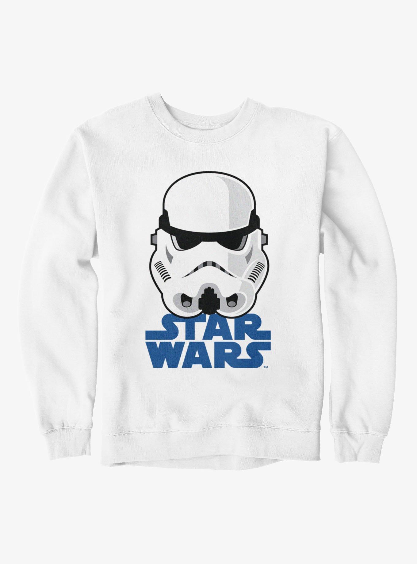 Star Wars Trooper Helmet Logo Sweatshirt, , hi-res