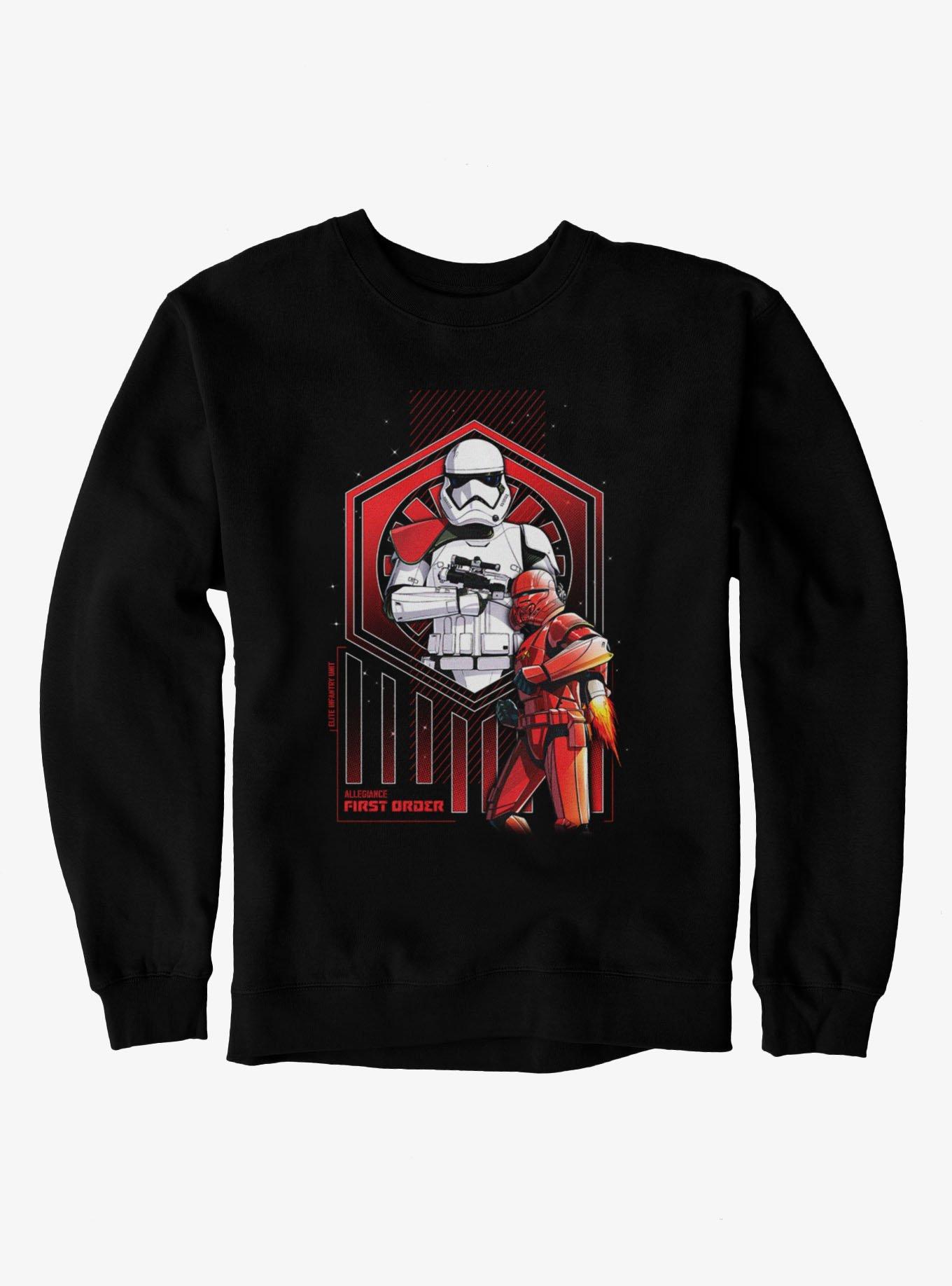 Star Wars First Order Elite Infantry Unit Sweatshirt, , hi-res
