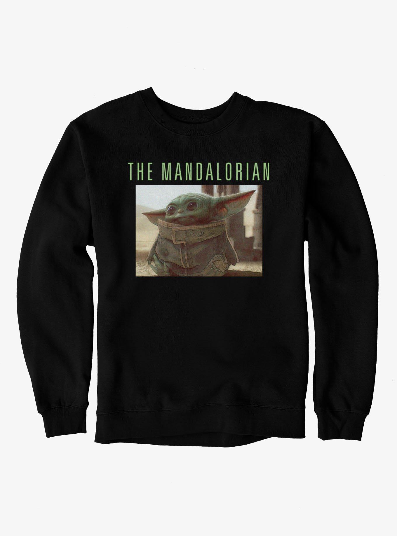 Star Wars The Mandalorian Grogu Close Up Sweatshirt, , hi-res